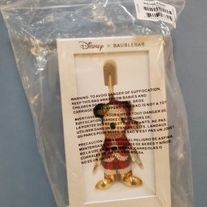 Santa mickey bauble bar charm